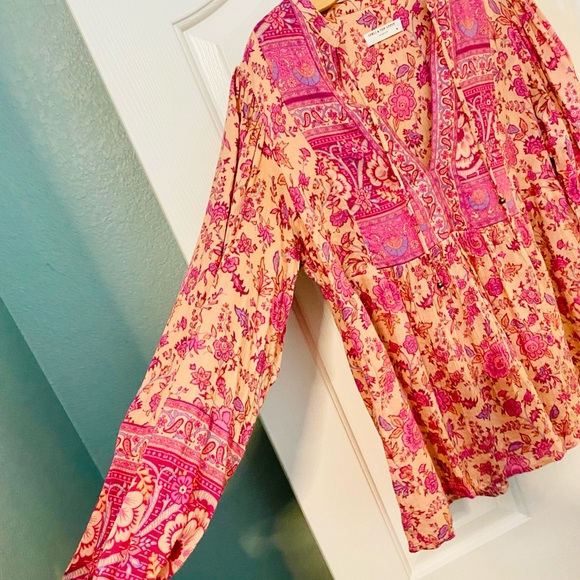 EUC Spell & the Gypsy Collective Blossom Folk Song Blouse - Picture 13 of 17